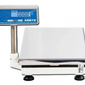 Balanza Comercial Digital Kretz Elite Eco 2 15kg Con Mástil